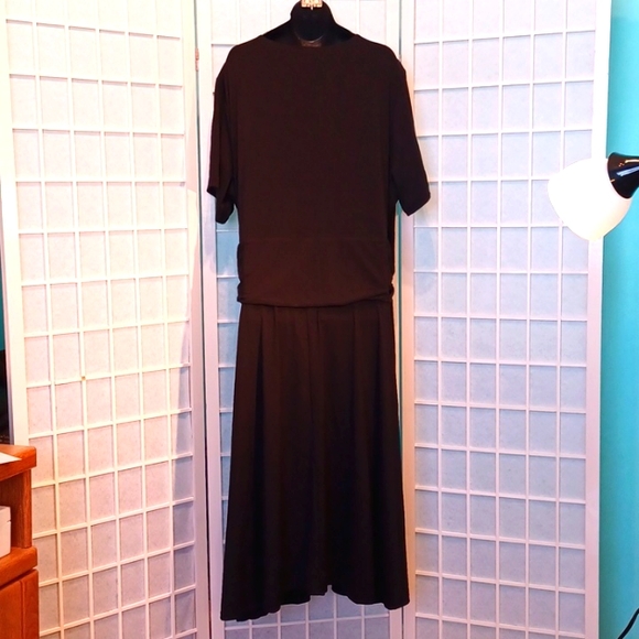 NEW! 20W Vicki Wayne BLACK Dress 5595 - Picture 4 of 6